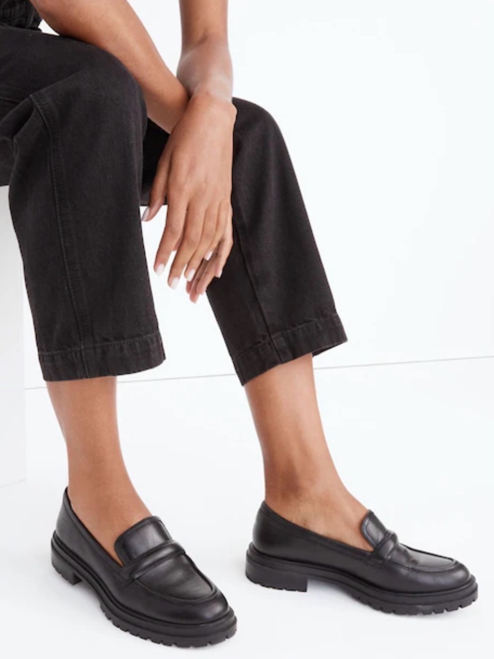 Madewell Bradley lugsole loafers